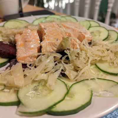 Three ways to use Dill Pickle Kraut