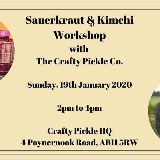 Sauerkraut and kimchi workshop