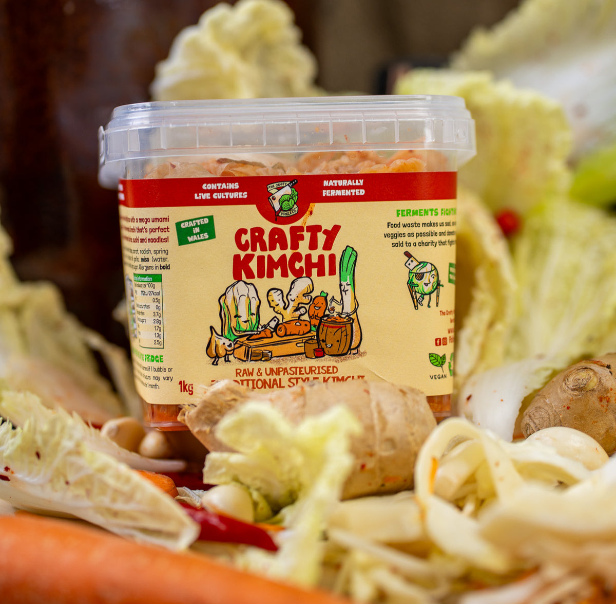 Crafty Kimchi 1kg image 1